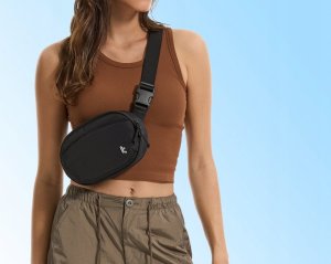 Tomtoc Torba na pasku / saszetka tomtoc SlingBean-T32 (czarna) 7