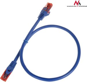 Maclean Patchcord, Cat6, 2m, niebieski (MCTV-302N) 2