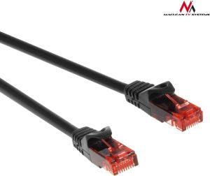 Maclean Patchcord, Cat6, 2m, czarny (MCTV-302B) 2
