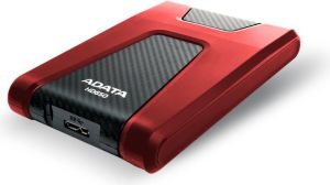 Dysk zewnętrzny HDD ADATA HD650 2TB Czarno-czerwony (AHD650-2TU31-CRD) 3