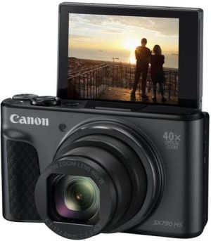 Aparat cyfrowy Canon PowerShot SX730 HS Czarny (1791C002AA) 8