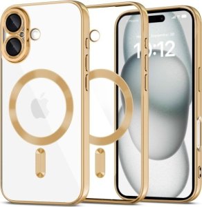 Tech-Protect TECH-PROTECT MAGFLEX MAGSAFE IPHONE 16 SHINY GOLD 1