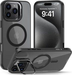 Tech-Protect TECH-PROTECT MAGSTAND MAGSAFE IPHONE 16 PRO MATTE BLACK 1