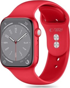 Tech-Protect TECH-PROTECT SILICONE APPLE WATCH 6 / 7 / 8 / 9 / 10 / SE / ULTRA 1 / 2 (44 / 45 / 46 / 49 MM) RED 1
