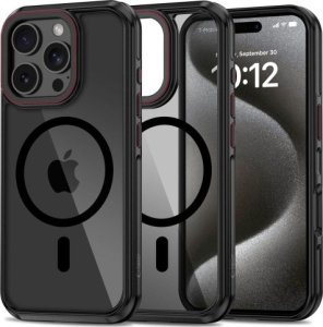 Tech-Protect TECH-PROTECT MAGHYBRID MAGSAFE IPHONE 16 PRO BLACK/RED 1