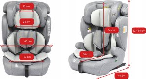 Fotelik samochodowy Summer Baby Fotelik samochodowy PORTO i-SIZE 76-150cm ISOFIX marki SUMMER BABY 20