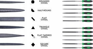 ROCKFORCE / WMC ROCKFORCE PILNIKI + IGLAKI DO METALU kpl.17el. 10