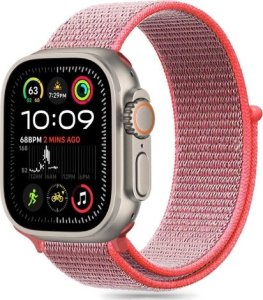 Tech-Protect TECH-PROTECT NYLON APPLE WATCH 6 / 7 / 8 / 9 / 10 / SE (40 / 41 / 42 MM) HOT PINK 1