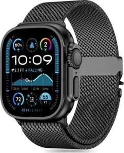 Tech-Protect TECH-PROTECT MILANO APPLE WATCH 6 / 7 / 8 / 9 / 10 / SE / ULTRA 1 / 2 (44 / 45 / 46 / 49 MM) BLACK 1