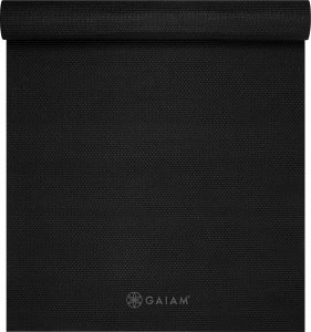 Gaiam GAIAM MATA DO JOGI BLACK 6MM 65761 1