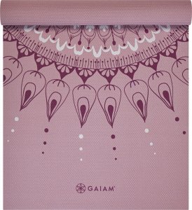 Gaiam GAIAM MATA DO JOGI HERE & NOW DUSTY ROSE 4MM 65272 1