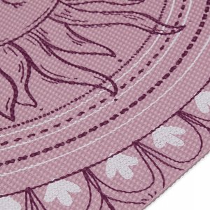 Gaiam GAIAM MATA DO JOGI HERE & NOW DUSTY ROSE 4MM 65272 4