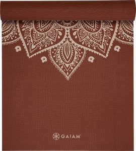 Gaiam GAIAM MATA DO JOGI INTENSE RUST SUNDIAL FLOWER 5MM 65733 1