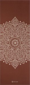 Gaiam Mata do jogi Intense Rust Sundial Flower 5mm 2