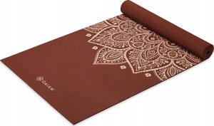 Gaiam Mata do jogi Intense Rust Sundial Flower 5mm 3