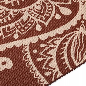 Gaiam Mata do jogi Intense Rust Sundial Flower 5mm 4