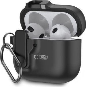 Tech-Protect TECH-PROTECT SLIM HOOK APPLE AIRPODS 4 BLACK 1