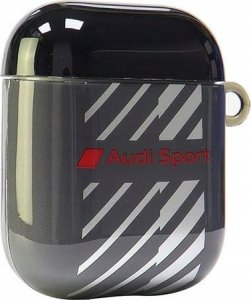 Audi Audi IML Sport AirPods 1/2 cover czarny/  black AUS-IMLAP-RSQ/D1-BK 4