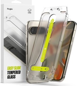Ringke SZKŁO HARTOWANE RINGKE EASY SLIDE 2-PACK GOOGLE PIXEL 9 / 9 PRO CLEAR 1