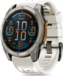 Tech-Protect TECH-PROTECT SILICONE GARMIN FENIX 5S / 5S PLUS / 6S / 6S PRO / 7S / 8 (43 MM) TITANIUM 1
