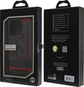 Audi Audi IML Sport MagSafe iPhone 16 Pro 6.3" czarny/black hardcase AUS-IMLMIP16P-RSQ/D2-BK 7