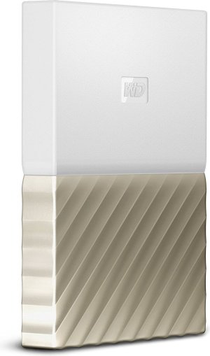 Dysk zewnętrzny HDD WD HDD 3 TB Biało-złoty (WDBFKT0030BGD-WESN) 1