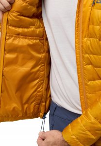 Kurtka męska Jack Wolfskin Jack Wolfskin Passamani Down Hoody M A61831-M0043 Pomarańczowe L 5