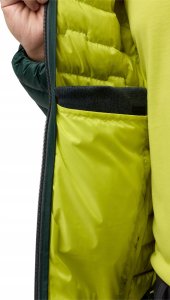 Kurtka męska Jack Wolfskin Jack Wolfskin Passamani Down Hoody M A61831-4161 Zielone L 4
