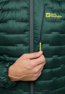 Kurtka męska Jack Wolfskin Jack Wolfskin Passamani Down Hoody M A61831-4161 Zielone L 9