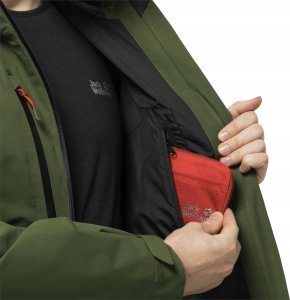 Kurtka męska Jack Wolfskin Jack Wolfskin Eagle Peak 2l Jkt M 1112993-4129 Zielone S 3