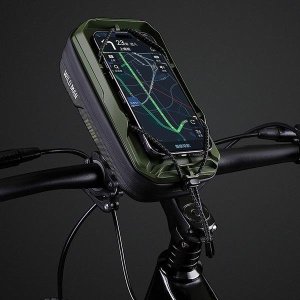 WildMan WILDMAN Etui/sakwa na ramę roweru GX330 uchwyt rowerowy zielona/green 1