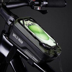 WildMan WILDMAN Etui/sakwa na ramę roweru GX200 uchwyt rowerowy zielona/green 2