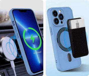 4kom.pl Blaszka magnetyczna uniwersalna Pierścień Uchwyt Magmat do MagSafe Magnetic Ring Black 5