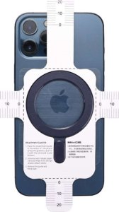 4kom.pl Blaszka magnetyczna uniwersalna Pierścień Uchwyt Magmat do MagSafe Magnetic Ring Black 6