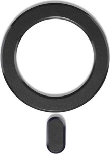 4kom.pl Blaszka magnetyczna uniwersalna Pierścień Uchwyt Magmat do MagSafe Magnetic Ring Black 8