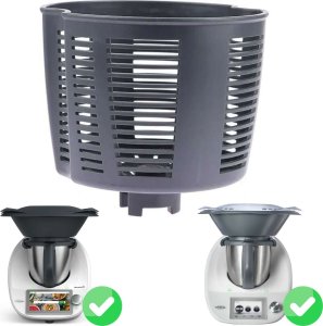 4kom.pl Wirówka koszyk do sałaty warzyw i owoców do Vorwerk Thermomix TM6 TM5 TM Friend BPA SaladBasket 2