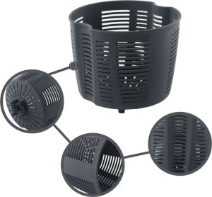 4kom.pl Wirówka koszyk do sałaty warzyw i owoców do Vorwerk Thermomix TM6 TM5 TM Friend BPA SaladBasket 5