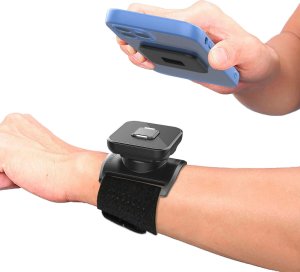 4kom.pl Opaska na rękę ramię na telefon do biegania sport uchwyt magnetyczny do telefonu TSA2 Armband czarny 12