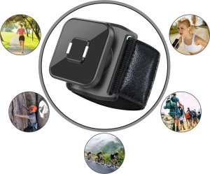 4kom.pl Opaska na rękę ramię na telefon do biegania sport uchwyt magnetyczny do telefonu TSA2 Armband czarny 8