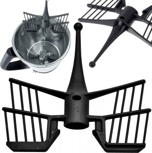 4kom.pl Motylek mieszadło trzepaczka do Thermomix TM6 TM5 TM Friend TM31 BPA do mieszania ubijania piany Butterfly Mixer 13