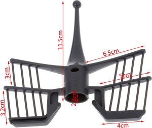 4kom.pl Motylek mieszadło trzepaczka do Thermomix TM6 TM5 TM Friend TM31 BPA do mieszania ubijania piany Butterfly Mixer 7