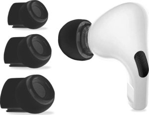 Tech-Protect TECH-PROTECT EAR TIPS 3-PACK APPLE AIRPODS PRO 1 / 2 BLACK 1