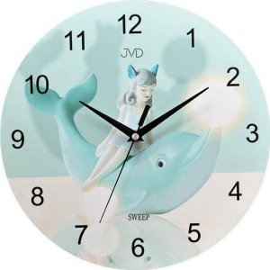 JVD Zegar ścienny JVD HJ108 dziecięcy delfin 30 cm . 1