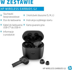 Słuchawki HP Wireless Earbuds G2 8