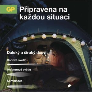 Latarka czołowa GP CH42 Discovery Headlamp 110LM 14