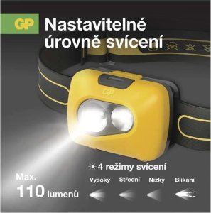 Latarka czołowa GP CH42 Discovery Headlamp 110LM 6