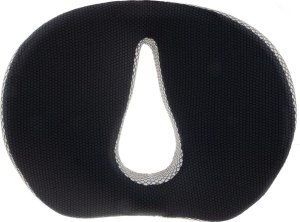 4kom.pl Poduszka ortopedyczna na krzesło Siedzisko na fotel do biurka do komputera do auta dla kierowcy Czarna 10