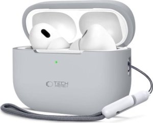 Tech-Protect Etui Tech-Protect Silicone Apple Airpods Pro 1 / 2 Crayon Grey 1