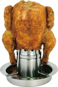 KingHoff STOJAK DO PIECZENIA KURCZAKA Z OCIEKACZEM I AROMATYZEREM KINGHOFF KH-1880 12