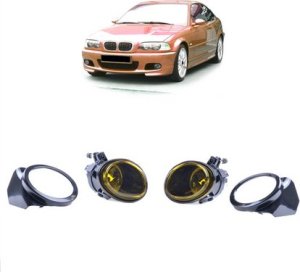 MTuning Zestaw lamp przeciwmgielnych Yellow  BMW 3 (E46) Coupe Cabrio Sedan Touring 5 (E39) Sedan Touring 1998-2006 4